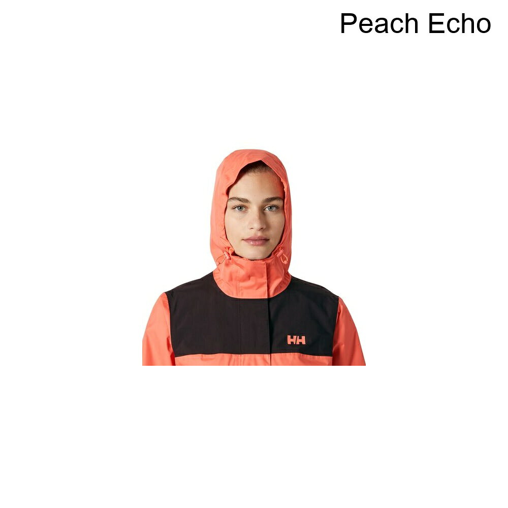 ジェットラグ楽天市場店の(取寄) ヘリーハンセン レディース バンクーバー レイン ジャケット - ウィメンズ Helly Hansen women Vancouver Rain Jacket - Women's Peach Echo｜アングル3