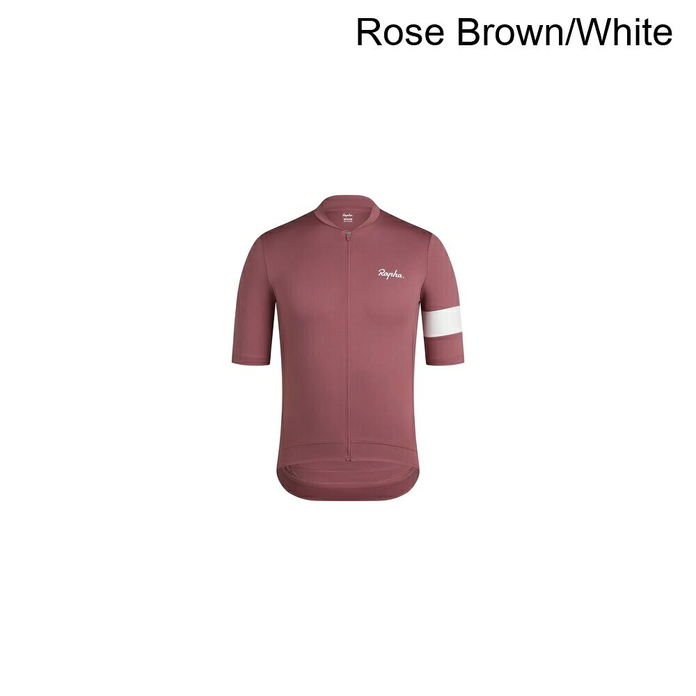 (取寄) ラファ メンズ コア ジャージ - メンズ Rapha men Core Jersey - Men's Rose Brown/White