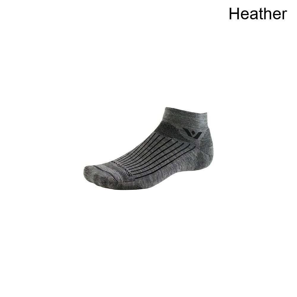(取寄) スウィフトウィック パシュート アンクル メリノ ソック Swiftwick Pursuit Ankle Merino Sock Heather