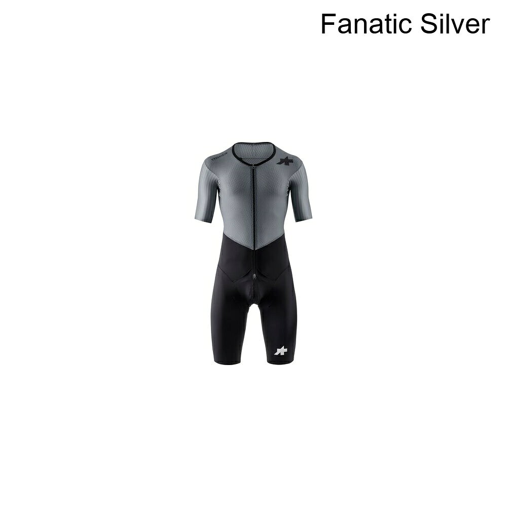 (取寄) アソス メンズ エイキープ RS ル フーディーニ ロードスーツ S11 - メンズ Assos men EQUIPE RS LE HOUDINI Roadsuit S11 - Men's Fanatic Silver