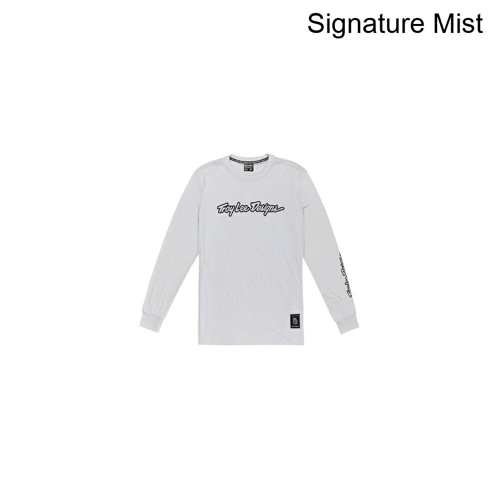 (取寄) トロイリーデザインズ メンズ スカイライン ロング-スローブ ライド T-シャツ - メンズ Troy Lee Designs men Skyline Long-Sleeve Ride T-Shirt - Men's Signature Mist