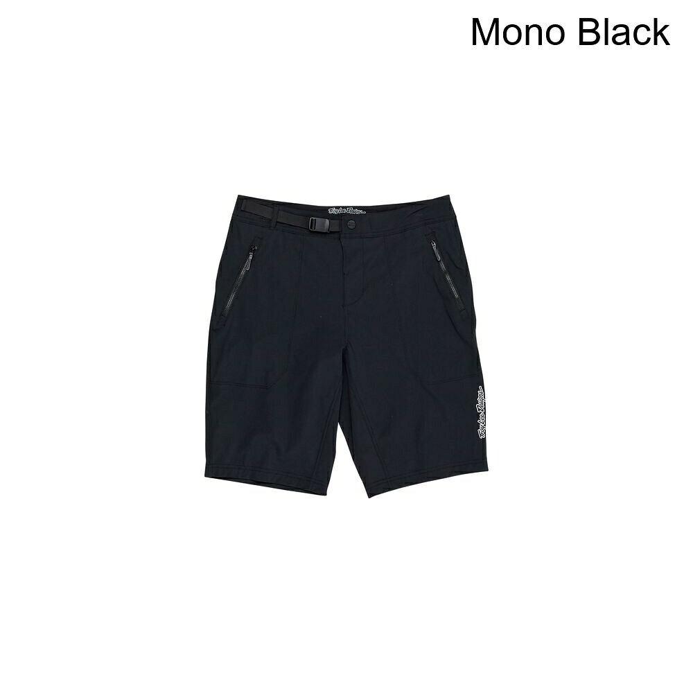 (取寄) トロイリーデザインズ キッズ スカイライン トレイル ショート シェル - キッズ Troy Lee Designs kids Skyline Trail Short Shell - Kids' Mono Black