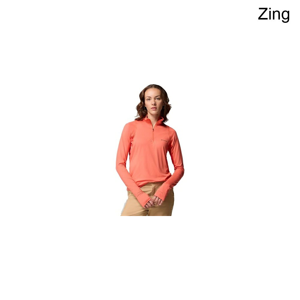 (取寄) コロンビア レディース ウィークエンド アセント ハーフ-ジップ シャツ - ウィメンズ Columbia women Weekend Ascent Half-Zip Shirt - Women's Zing