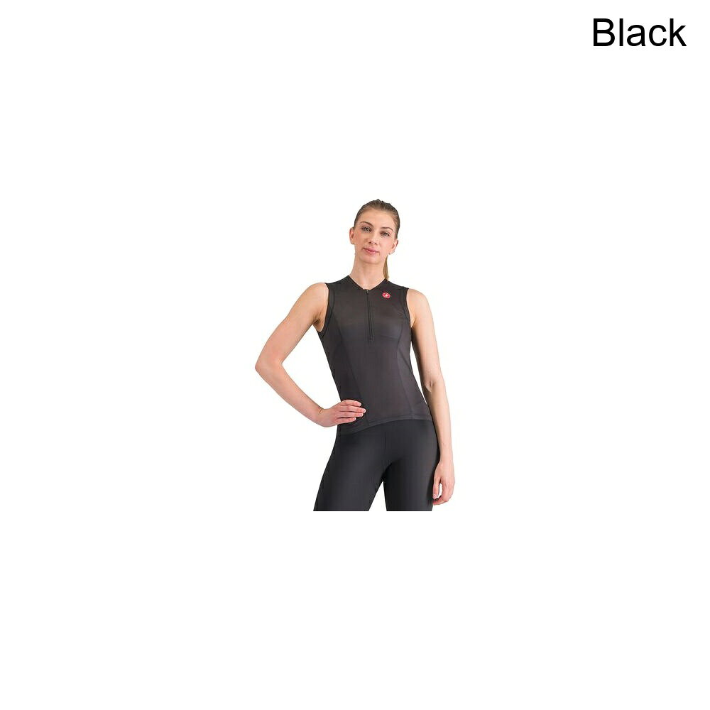 (取寄) カステリ レディース フリー 3 トライ トップ - ウィメンズ Castelli women Free 3 Tri Top - Women's Black