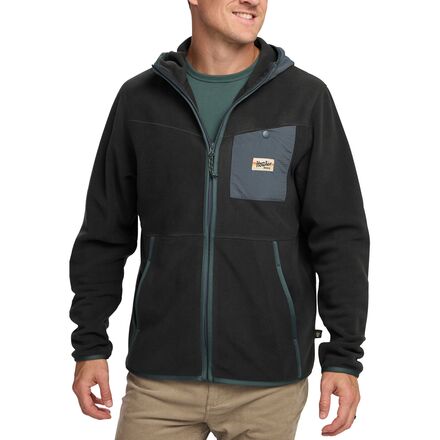 Jacket - (取寄) ハウラーブラザーズ メンズ フリー レンジ フーデット ジャケット - メンズ Howler Brothers men Free Range Hooded Jacket - Men's Antique Black
