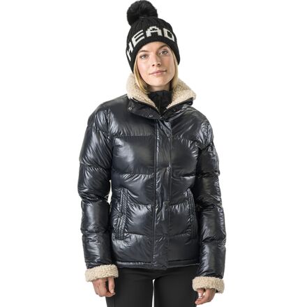 (取寄) ヘッドスポーツウェア レディース レベルズ イージー ジャケット - ウィメンズ HEAD Sportswear women Rebels Easy Jacket - Women's Metallic Black