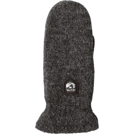 (取寄) ヘストラ レディース ベーシック ウール ミトン - ウィメンズ Hestra women Basic Wool Mitten - Women's Charcoal