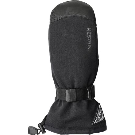 (取寄) ヘストラ パウダー ガントレット ミトン Hestra Powder Gauntlet Mitten Black