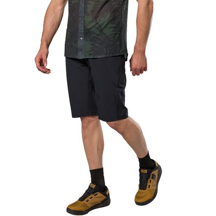 (���) �ѡ��륤���� ��� ���ߥå� ������ ���硼�� - ��� PEARL iZUMi men Summit Shell Short - Men's Black