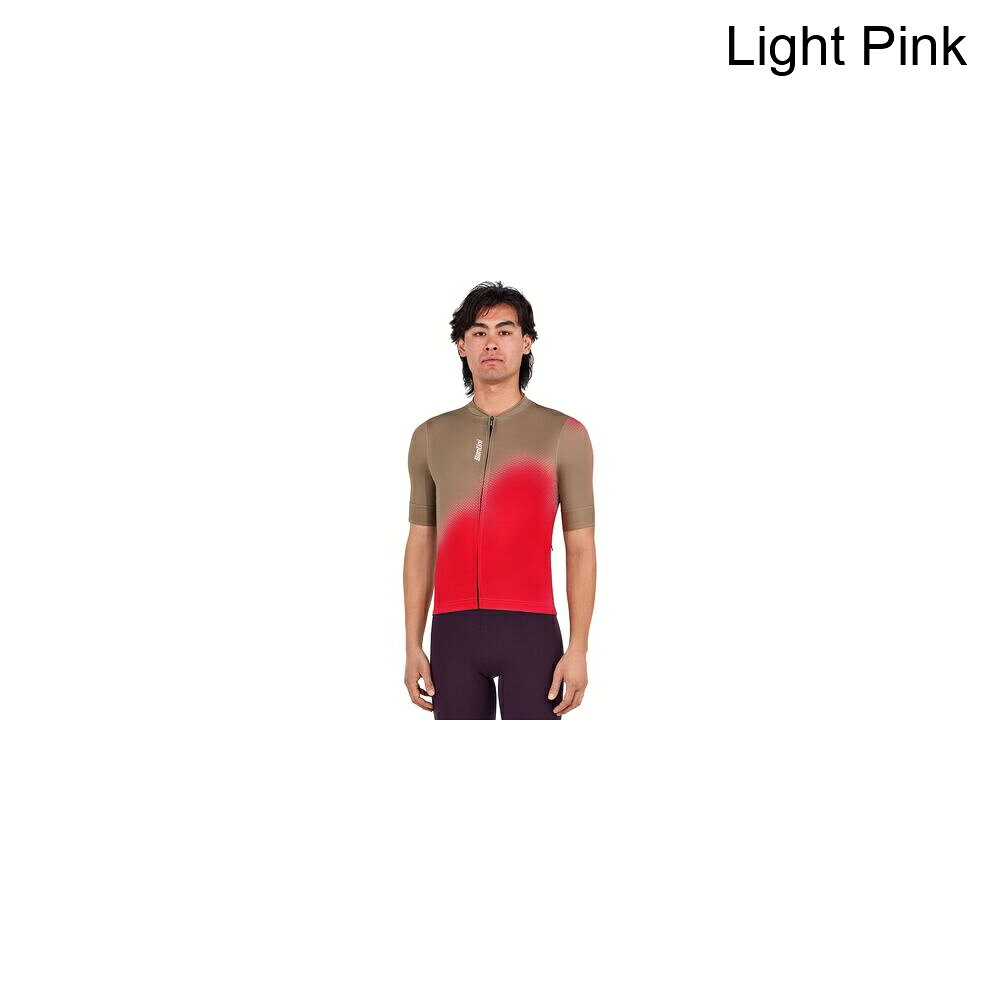 (取寄) サンティーニ メンズ スポット ジャージ - メンズ Santini men Spot Jersey - Men's Light Pink