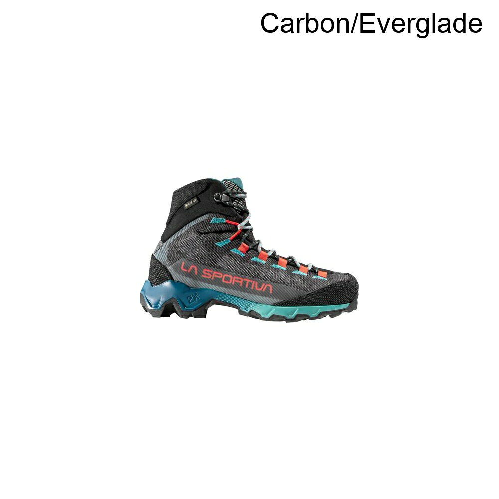 (取寄) スポルティバ レディース エクイリビウム ハイク Gtx ブーツ - ウィメンズ La Sportiva women Aequilibrium Hike GTX Boot - Women's Carbon/Everglade