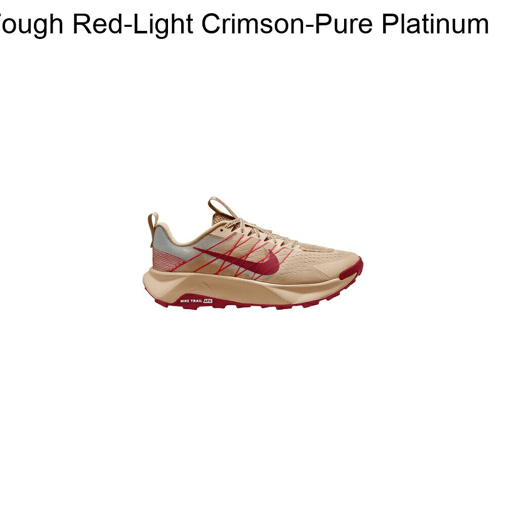 (取寄) ナイキ メンズ ワイルドホース 10 トレイル ランニング シューズ - メンズ Nike men Wildhorse 10 Trail Running Shoe - Men's Linen/Tough Red-Light Crimson-Pure Platinum