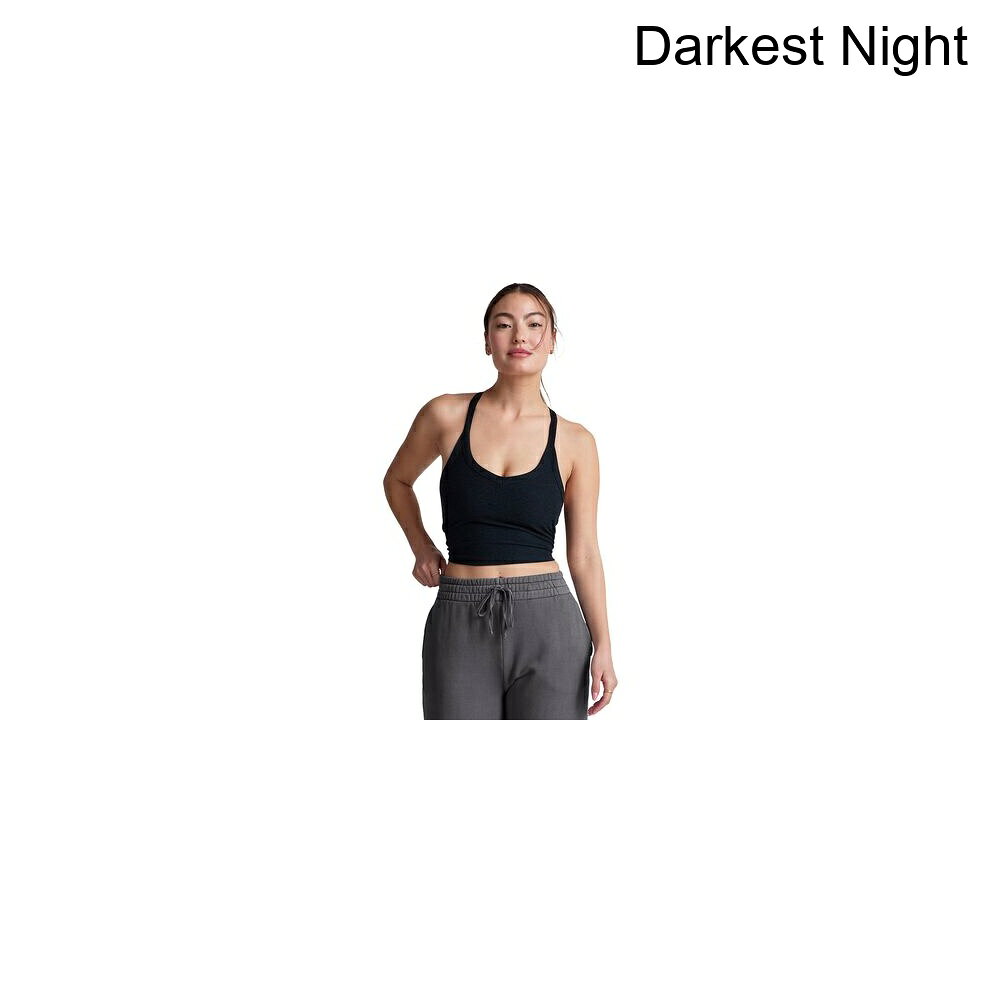 (取寄) ビヨンドヨガ レディース スペースダイ オン ザ アップ クロップド タンク - ウィメンズ Beyond Yoga women Spacedye On The Up Cropped Tank - Women's Darkest Night