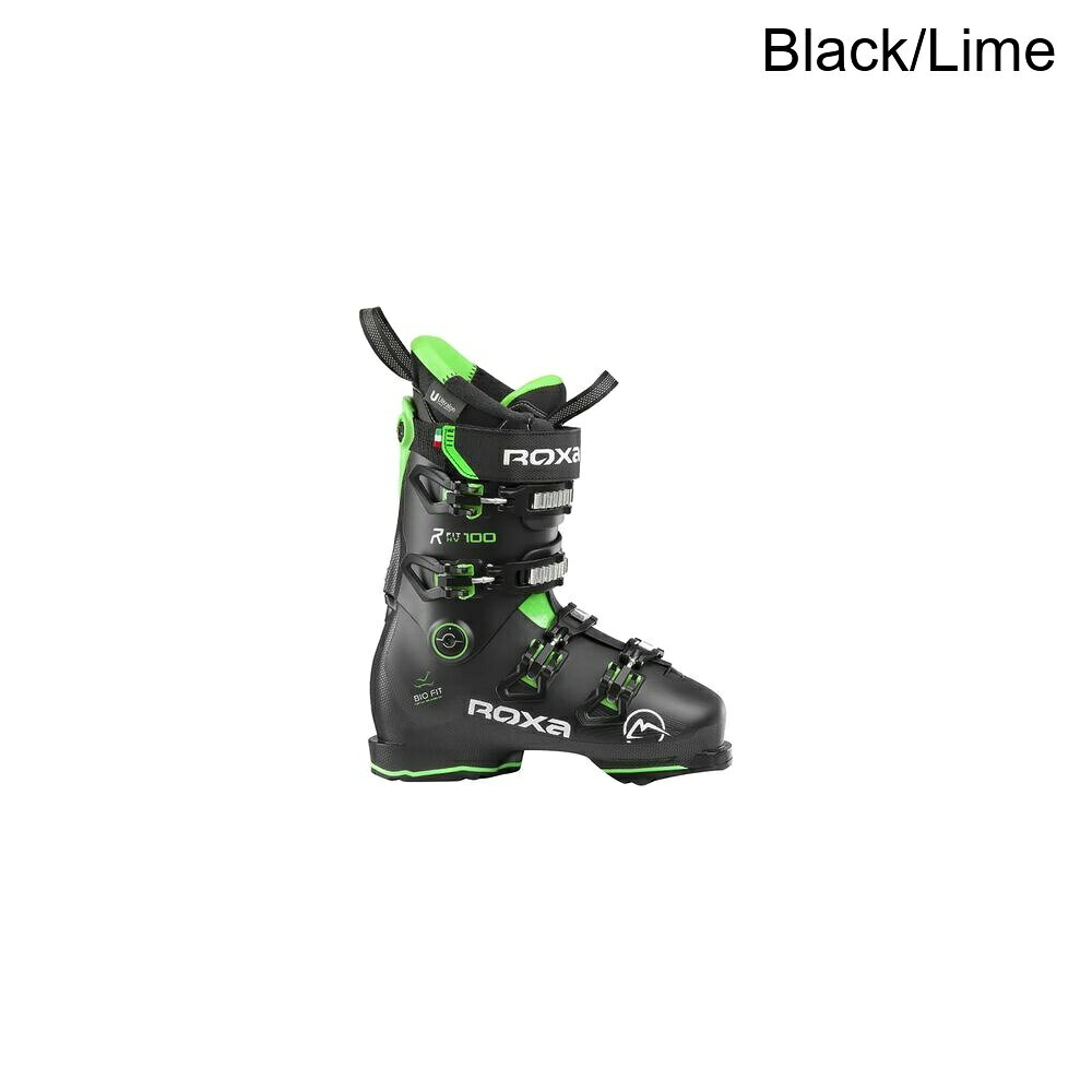 (取寄) ロクサ メンズ R/フィット 100 GW スキー ブーツ - メンズ 2025 Roxa men R/Fit 100 Gw Ski Boots - Men's 2025 Black/Lime