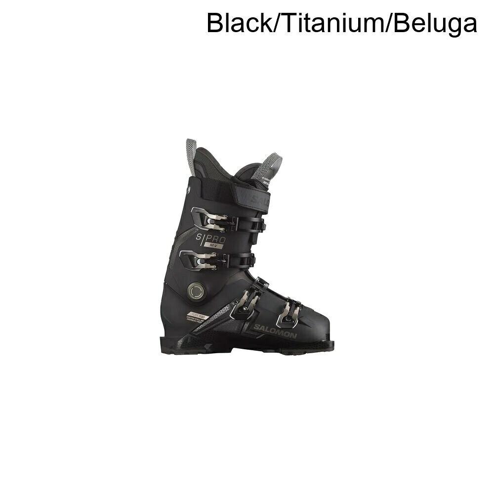 (取寄) サロモン S/30 MV 100 GW スキー ブーツ - 2024 Salomon S/Pro MV 100 GW Ski Boot - 2024 Black/Titanium/Beluga