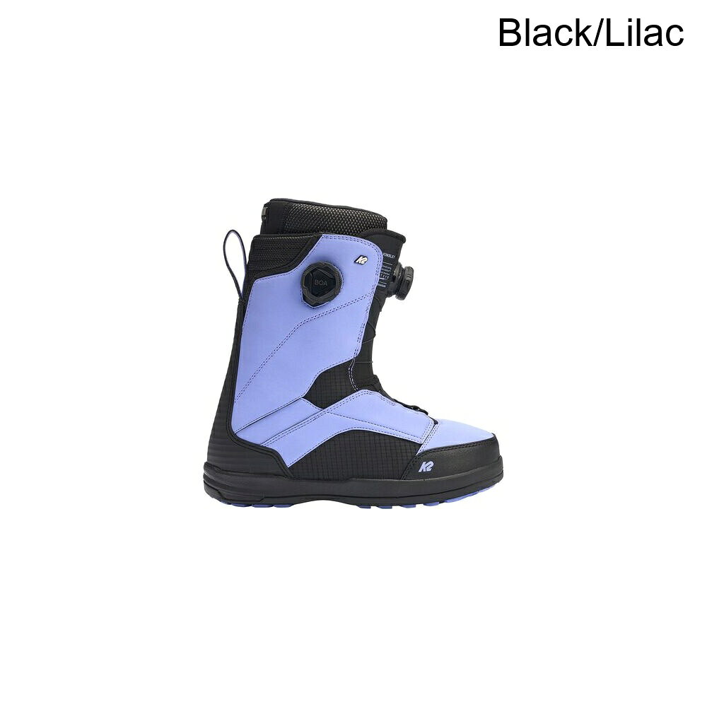 ■商品詳細■ブランドK2ケーツー■商品名Kinsley BOA Snowboard Boot - 2026 - Women'sキンズリー ボア スノーボード ブーツ - - ウィメンズ■商品状態新品・並行輸入品■色Black/Lilac■備考(取寄) ケーツー レディース キンズリー ボア スノーボード ブーツ - - ウィメンズ K2 women Kinsley BOA Snowboard Boot - 2026 - Women's Black/LilacK2 スキー スノーボード スノボ ブーツ 靴 ブランド カジュアル ストリート アウトドアbc-k2so13q