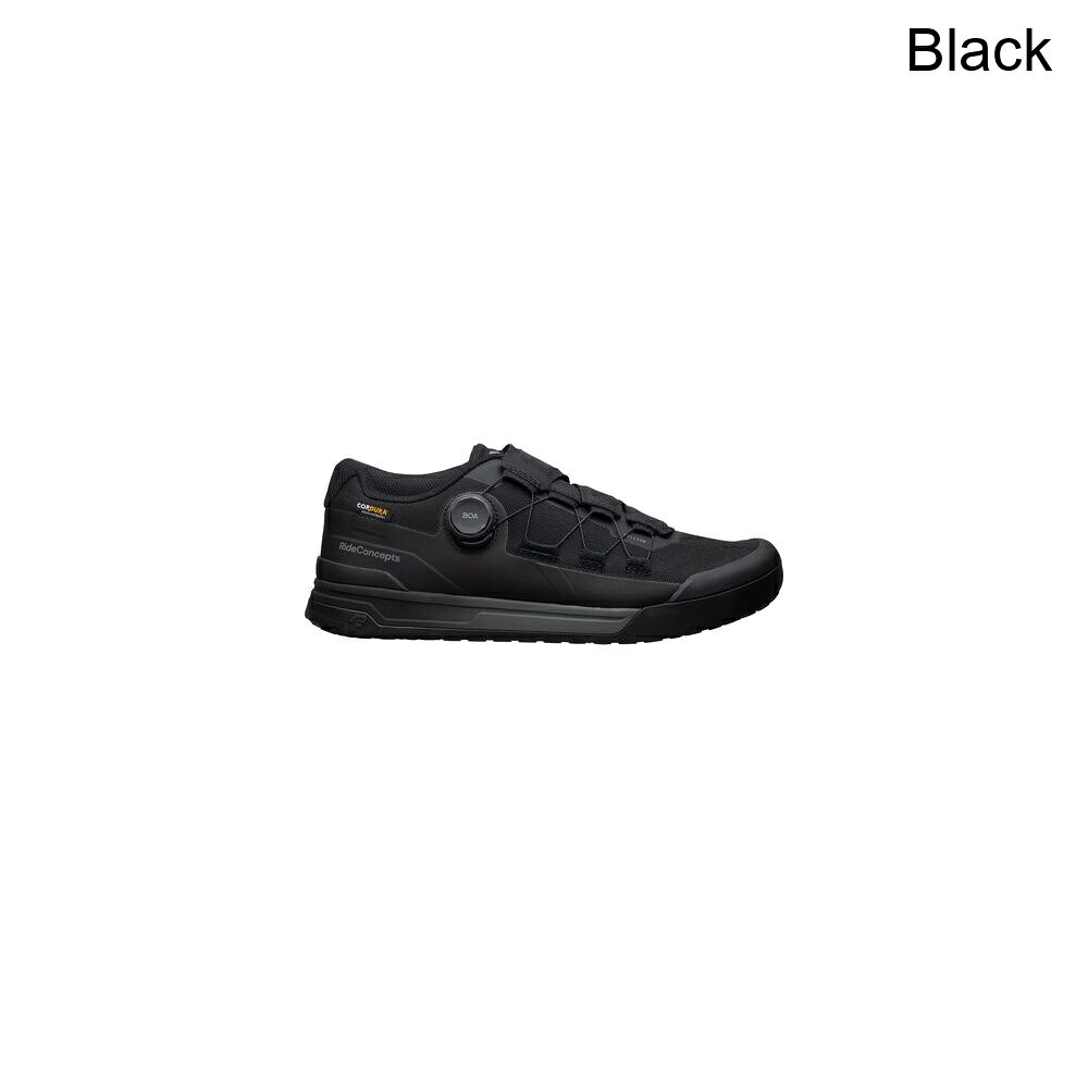 (取寄) ライドコンセプト メンズ ヘリオン クリップ ボア マウンテン バイク シューズ - メンズ Ride Concepts men Hellion Clip BOA Mountain Bike Shoe - Men's Black