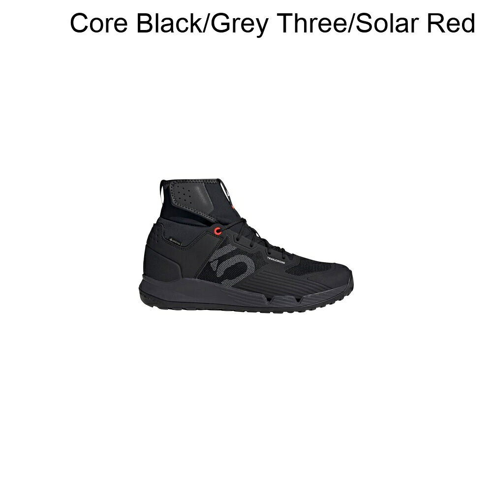 (取寄) ファイブテン トレイルクロス Gtx サイクリング シューズ Five Ten Trailcross GTX Cycling Shoe Core Black/Grey Three/Solar Red