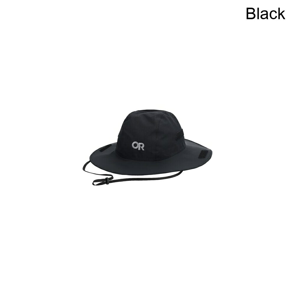 (取寄) アウトドア リサーチ シアトル レイン ハット Outdoor Research Seattle Rain Hat Black