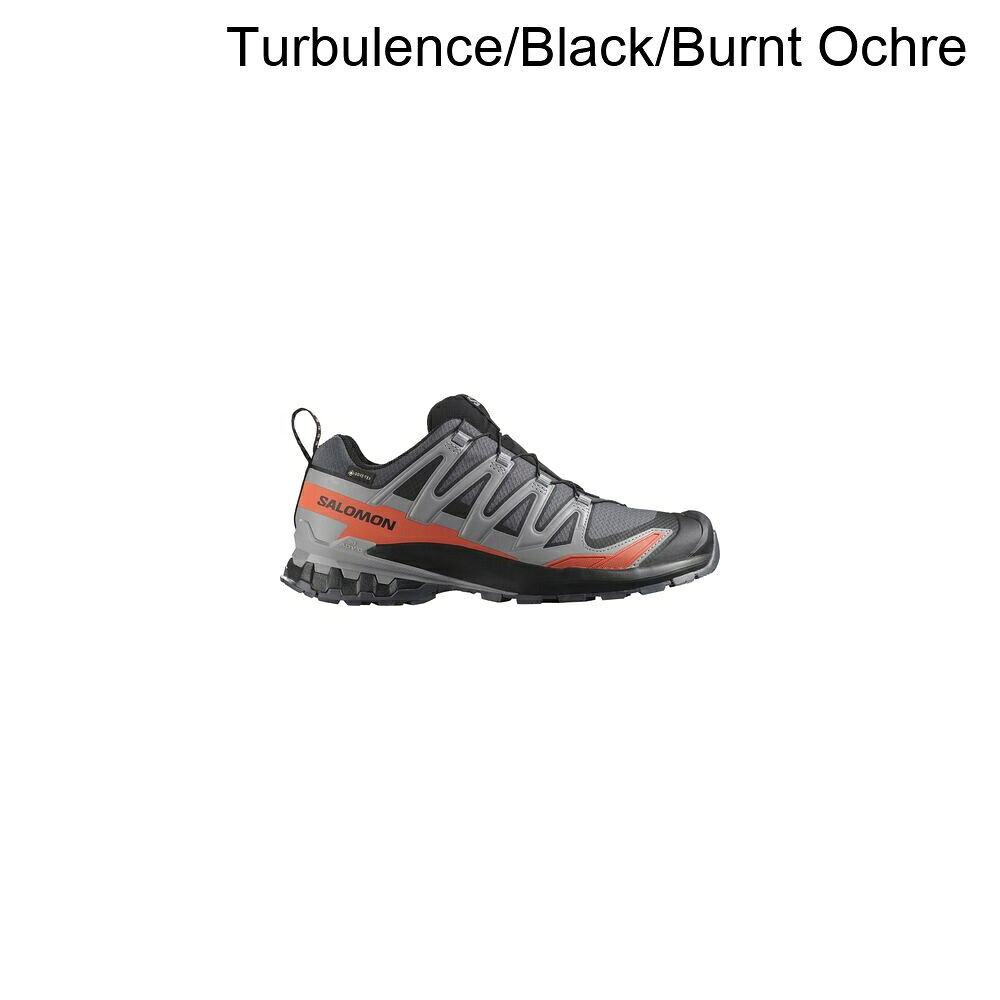 (取寄) サロモン メンズ イクサ プロ 3D V9 ワイド Gtx トレイル ランニング シューズ - メンズ Salomon men XA Pro 3D V9 Wide GTX Trail Running Shoe - Men's Turbulence/Black/Burnt Ochre