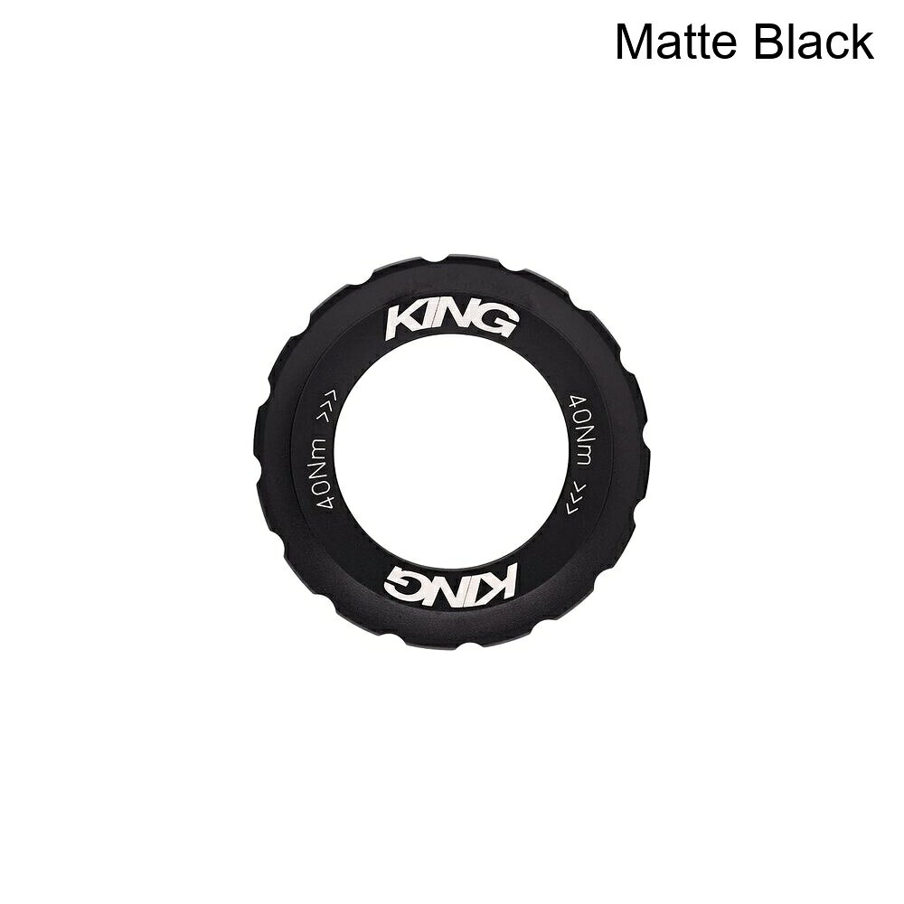 (取寄) クリスキング キング ロックリング Chris King King Lockring Matte Black