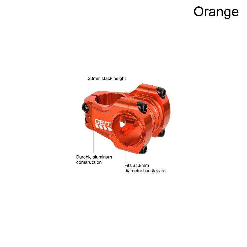 ジェットラグ楽天市場店の(取寄) デイティコンポーネンツ カッパーヘッド ステム Deity Components Copperhead Stem Orange｜アングル2