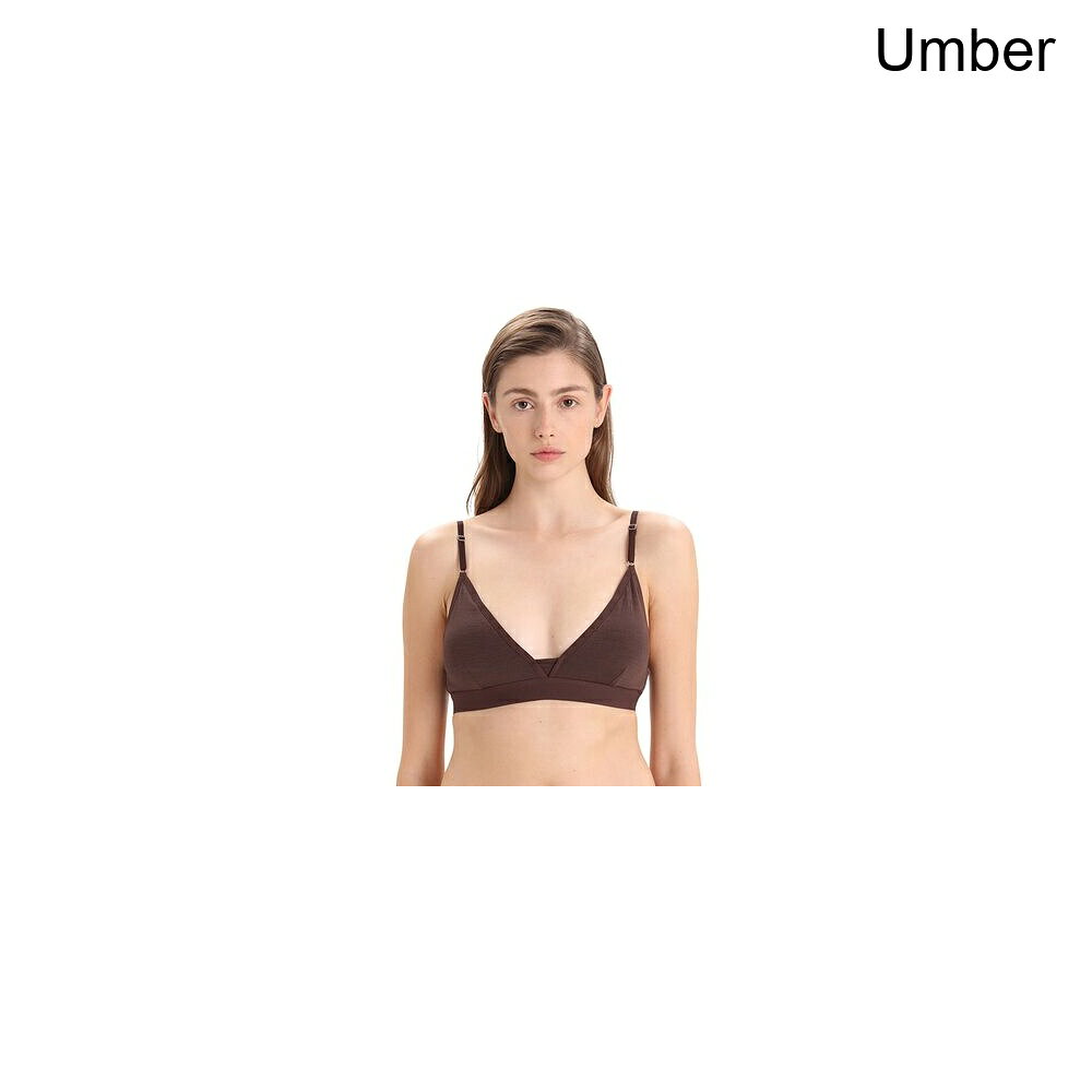 (取寄) アイスブレイカー レディース サイレン ブラ - ウィメンズ Icebreaker women Siren Bra - Women's Umber