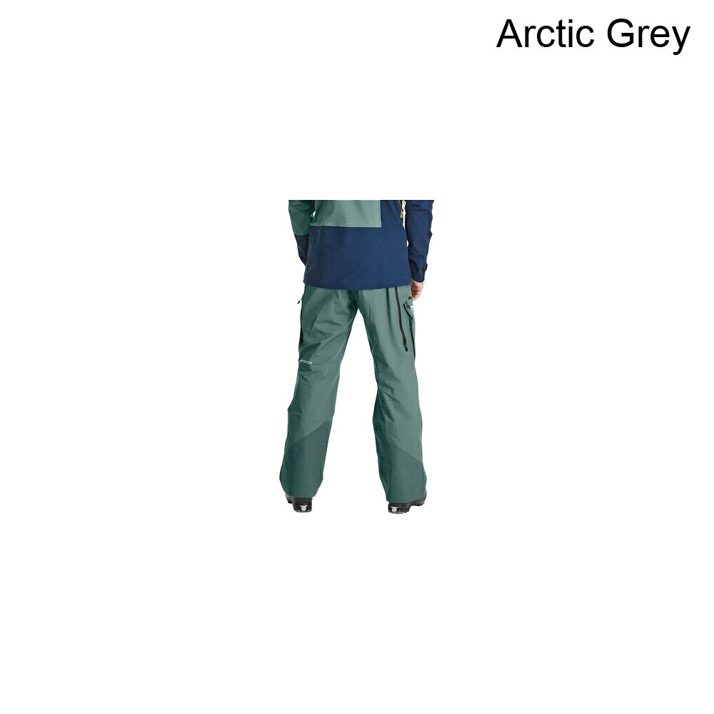 ジェットラグ楽天市場店の(取寄) オルトボックス メンズ ディープ シェル 3l パンツ - メンズ Ortovox men Deep Shell 3L Pant - Men's Arctic Grey｜アングル2