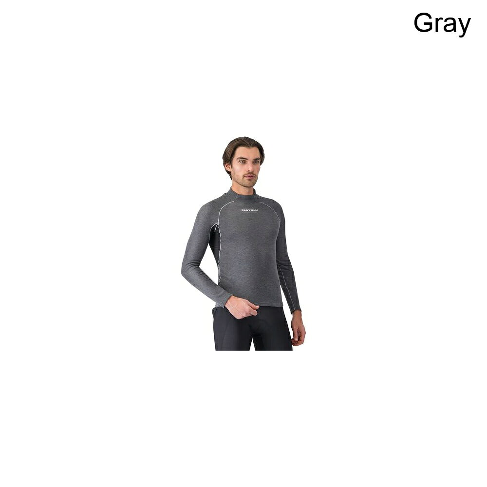 (取寄) カステリ メンズ フランドル 2 ロング-スローブ トップ - メンズ Castelli men Flanders 2 Long-Sleeve Top - Men's Gray