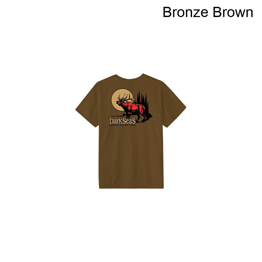 (取寄) ダークシーズ メンズ T-シャツ - メンズ Dark Seas men Parklands T-Shirt - Men's Bronze Brown