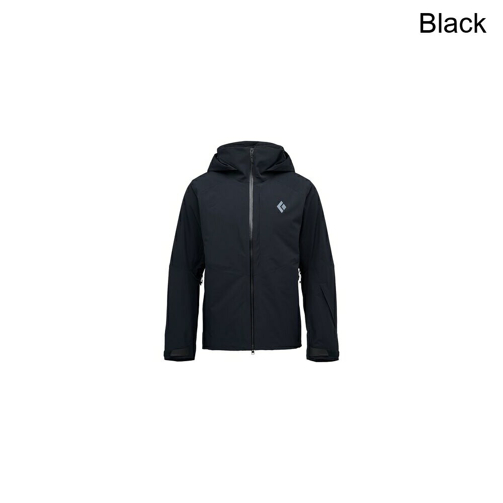 (取寄) ブラックダイヤモンド メンズ リーコン インサレーテッド シェル - メンズ Black Diamond men Recon Insulated Shell - Men's Black