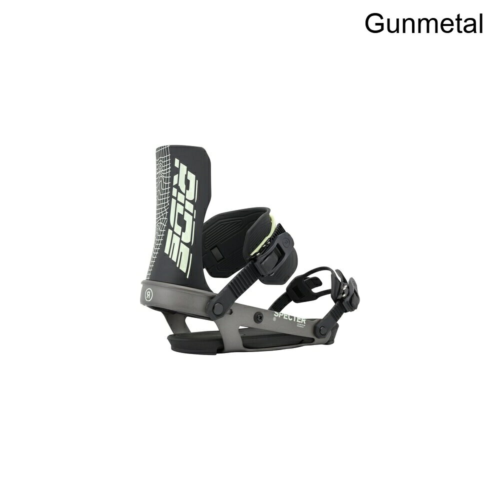 (取寄) ライド メンズ スペクター スノーボード バインディング - 2027 - メンズ Ride men Specter Snowboard Binding - 2027 - Men's Gunmetal