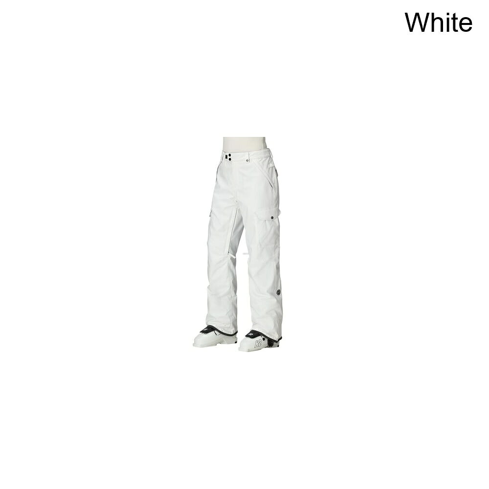 (取寄) シックスエイトシックス レディース オーラ インサレーテッド カーゴ パンツ - ウィメンズ 686 women Aura Insulated Cargo Pant - Women's White