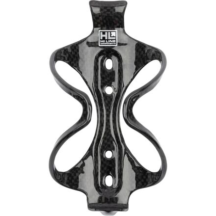 水壶架 - (取寄) ステルス ケージ 3K カーボン HiLine Stealth Cage 3K Carbon Gloss Black