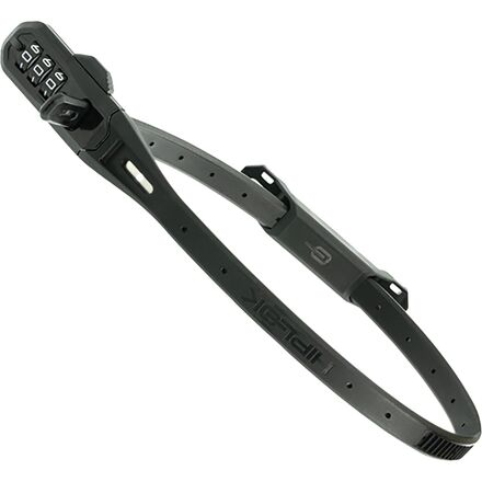 (取寄) ヒプロック Z-ロック コンボ セキュリティ タイ ロック Hiplok Z-Lok Combo Security Tie Lock Black