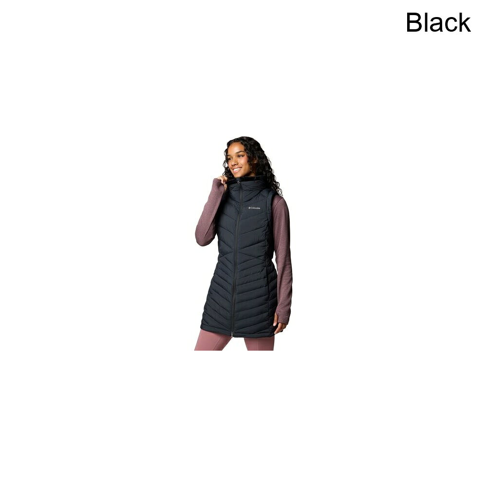 (取寄) コロンビア レディース ジョイ ピーク リ ロング ベスト - ウィメンズ Columbia women Joy Peak II Long Vest - Women's Black