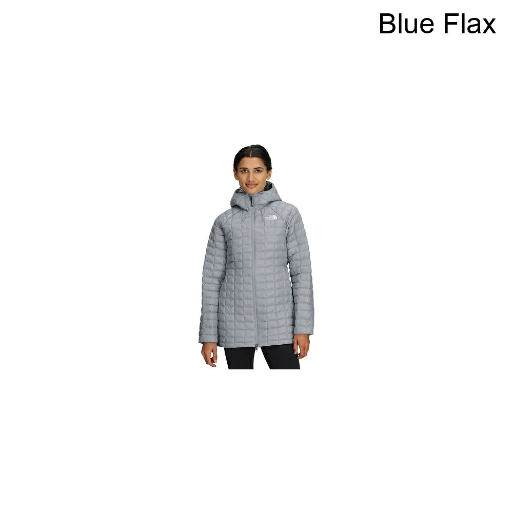 (取寄) ノースフェイス レディース サーモボール フーデット パーカー - ウィメンズ The North Face women ThermoBall Hooded Parka - Women's Blue Flax