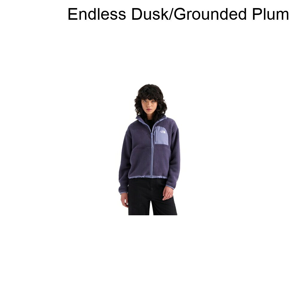 (取寄) ノースフェイス レディース オフ ピーク フル-ジップ ジャケット - ウィメンズ The North Face women Yumiori Off Peak Full-Zip Jacket - Women's Endless Dusk/Grounded Plum