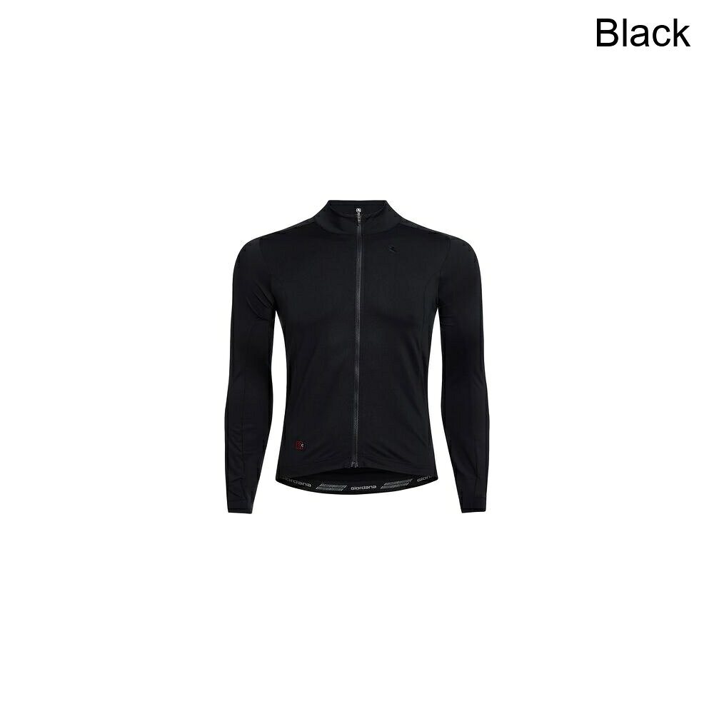 (取寄) ジョルダーナ メンズ FR-C プロ サーマル ロング-スローブ ジャージ - メンズ Giordana men FR-C Pro Thermal Long-Sleeve Jersey - Men's Black