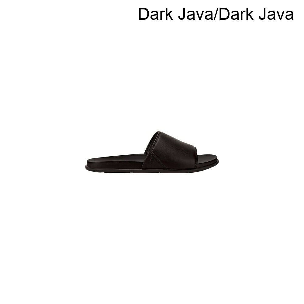 (取寄) オルカイ メンズ スライド - メンズ Olukai men Olali Slide - Men's Dark Java/Dark Java