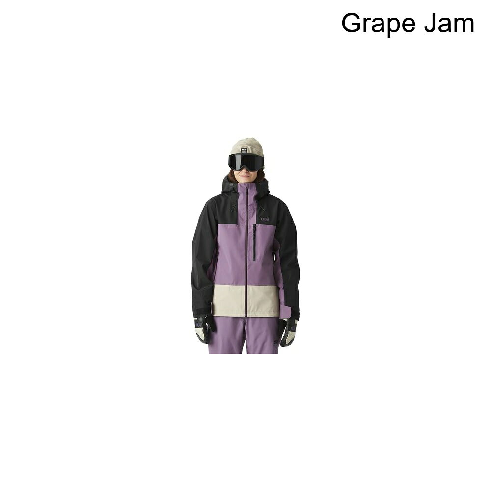 (取寄) ピクチャーオーガニック レディース シルバ 3l ジャケット - ウィメンズ Picture Organic women Sylva 3L Jacket - Women's Grape Jam