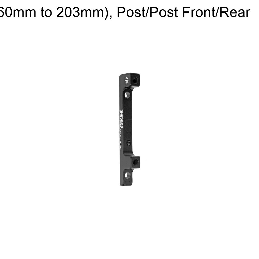 (取寄) シマノ ディスク ブレーキ アダプタ Shimano Disc Brake Adapters SM-MA-F203 (160mm to 203mm), Post/Post Front/Rear
