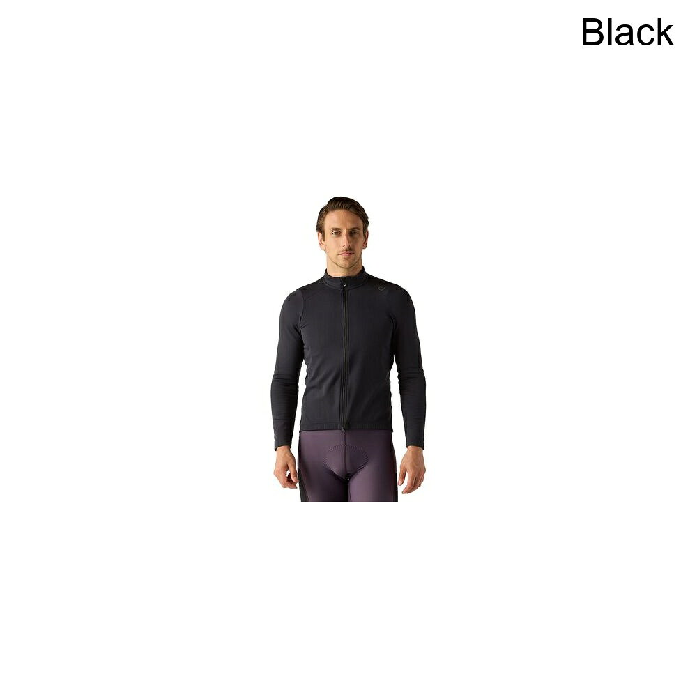 (取寄) ヴェロシオ メンズ ラグゼ サーマル ロング-スローブ ジャージ - メンズ Velocio men LUXE Thermal Long-Sleeve Jersey - Men's Black