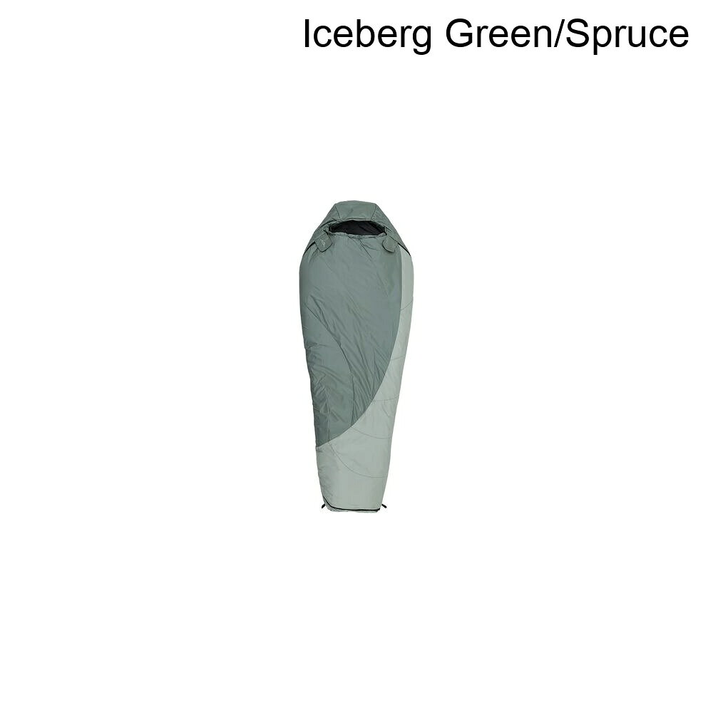 (取寄) アルプスマウンテニアリング ジェネシス スリーピング バッグ 0F シンセティック ALPS Mountaineering Genesis Sleeping Bag: 0F Synthetic Iceberg Green/Spruce