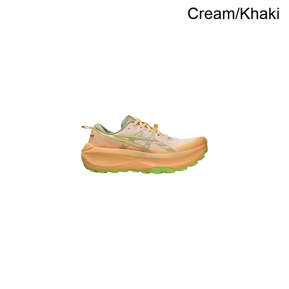 (取寄) アシックス メンズ トラブーコ マックス 4 トレイル ランニング シューズ - メンズ Asics men Trabuco Max 4 Trail Running Shoe - Men's Cream/Khaki