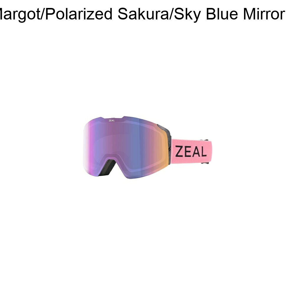 (取寄) ジール メリディアン ポーラライズド ゴーグルズ Zeal Meridian Polarized Goggles Margot/Polarized Sakura/Sky Blue Mirror