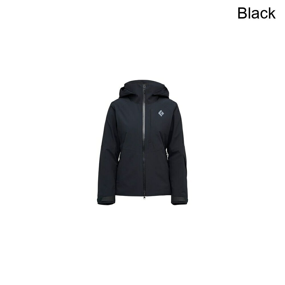 (取寄) ブラックダイヤモンド レディース リーコン インサレーテッド シェル - ウィメンズ Black Diamond women Recon Insulated Shell - Women's Black