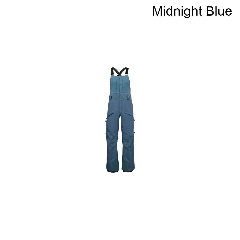 (取寄) ブラックダイヤモンド レディース リーコン ストレッチ ビブ - ウィメンズ Black Diamond women Recon Stretch Bibs - Women's Midnight Blue