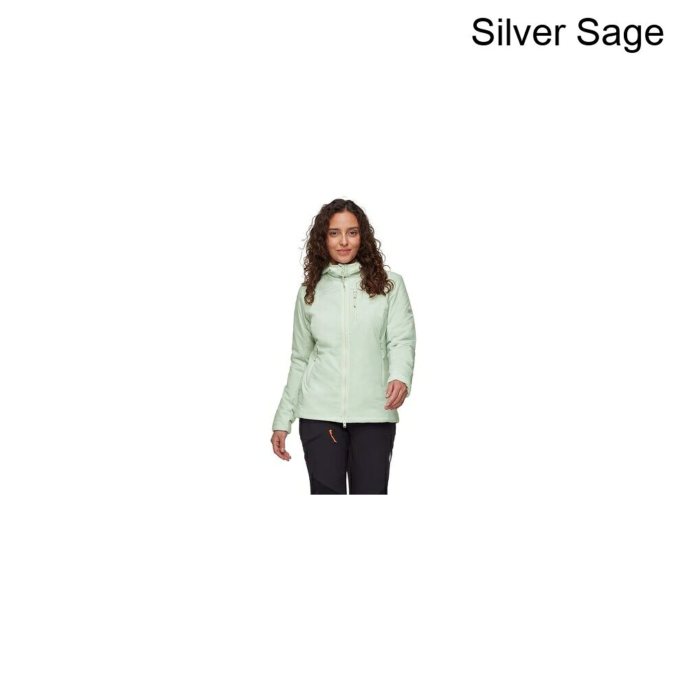 (取寄) マムート レディース ライム イン フーデット ジャケット - ウィメンズ Mammut women Rime IN Hooded Jacket - Women's Silver Sage