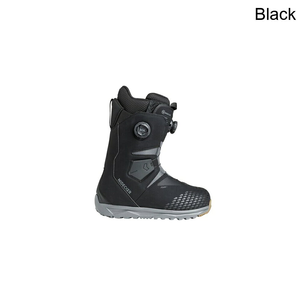 (取寄) ナイデッカー メンズ アルタイ スノーボード ブーツ - - メンズ Nidecker men Altai Snowboard Boot - 2026 - Men's Black